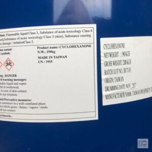 C6H10O – Cyclohexanone – CYC – Dầu Ông Già Công Nghiệp