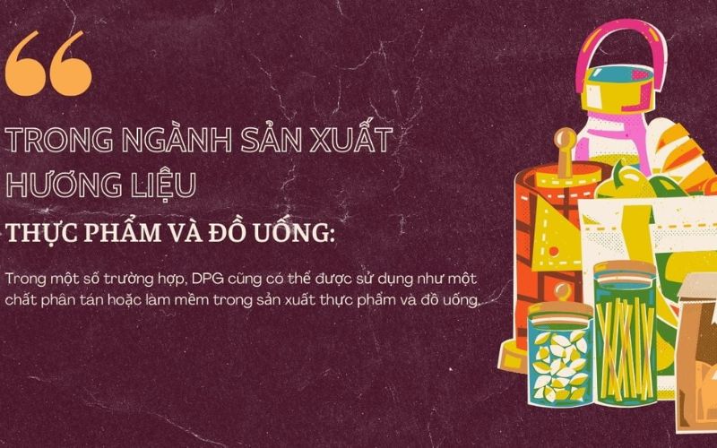 Propylene Glycol Trong Thực Phẩm
