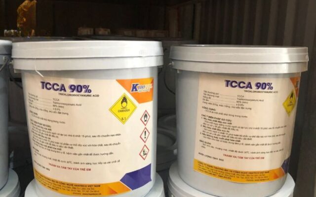 Trichloroisocyannuric Acid 90% Powder