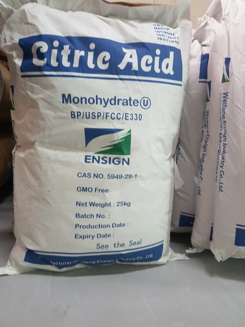 Acid Citric Monohydrate Là Gì