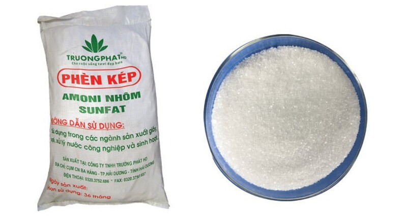Công Thức Phèn Nhôm Amoni Sunfat