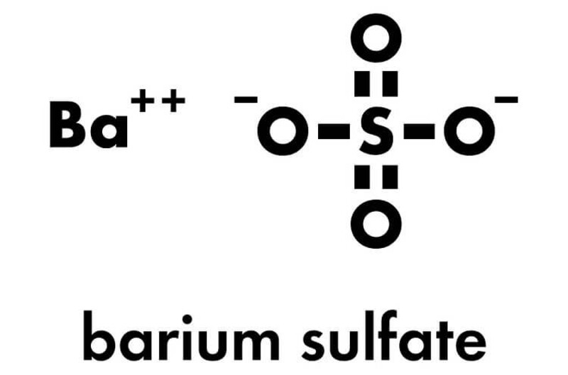 Barium Sulfate Là Chất Rắn Màu Trắng