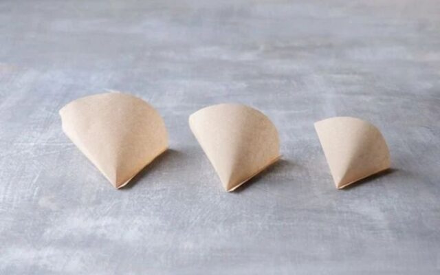 Cách Xếp Giấy Lọc Hình Chữ V