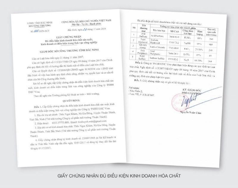 Kinh Doanh Hóa Chất Cần điều Kiện Gì