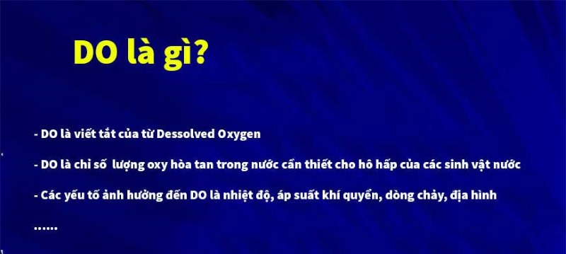 Chỉ Số Do Trong Nước